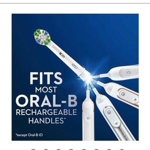 New Oral B FlossAction Replacement Brush
Heads, 2-Count